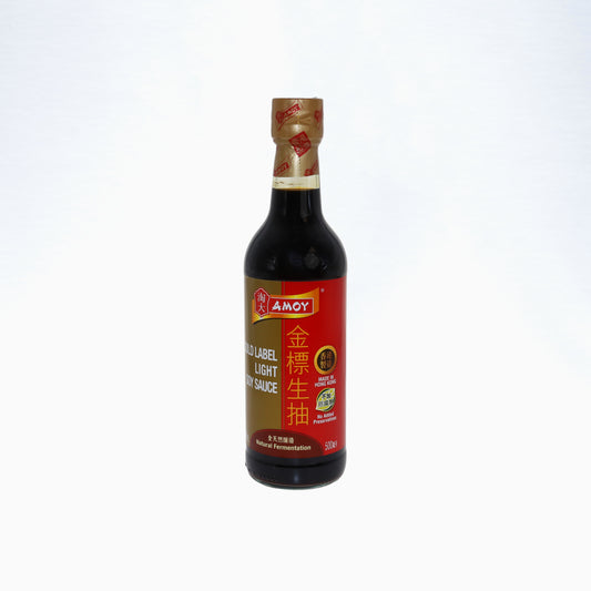 AMOY Gold Label Soy Sauce 500ml 淘大金標生抽 500ml