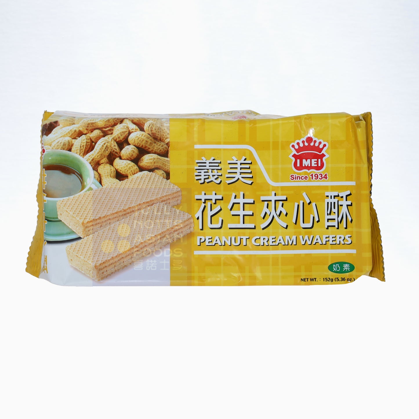 IMEI Peanut Cream Wafers 義美花生威化餅乾 152g