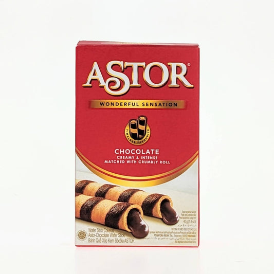 ASTOR Choco Wafer Roll 40g ASTOR 朱古力威化卷 40g