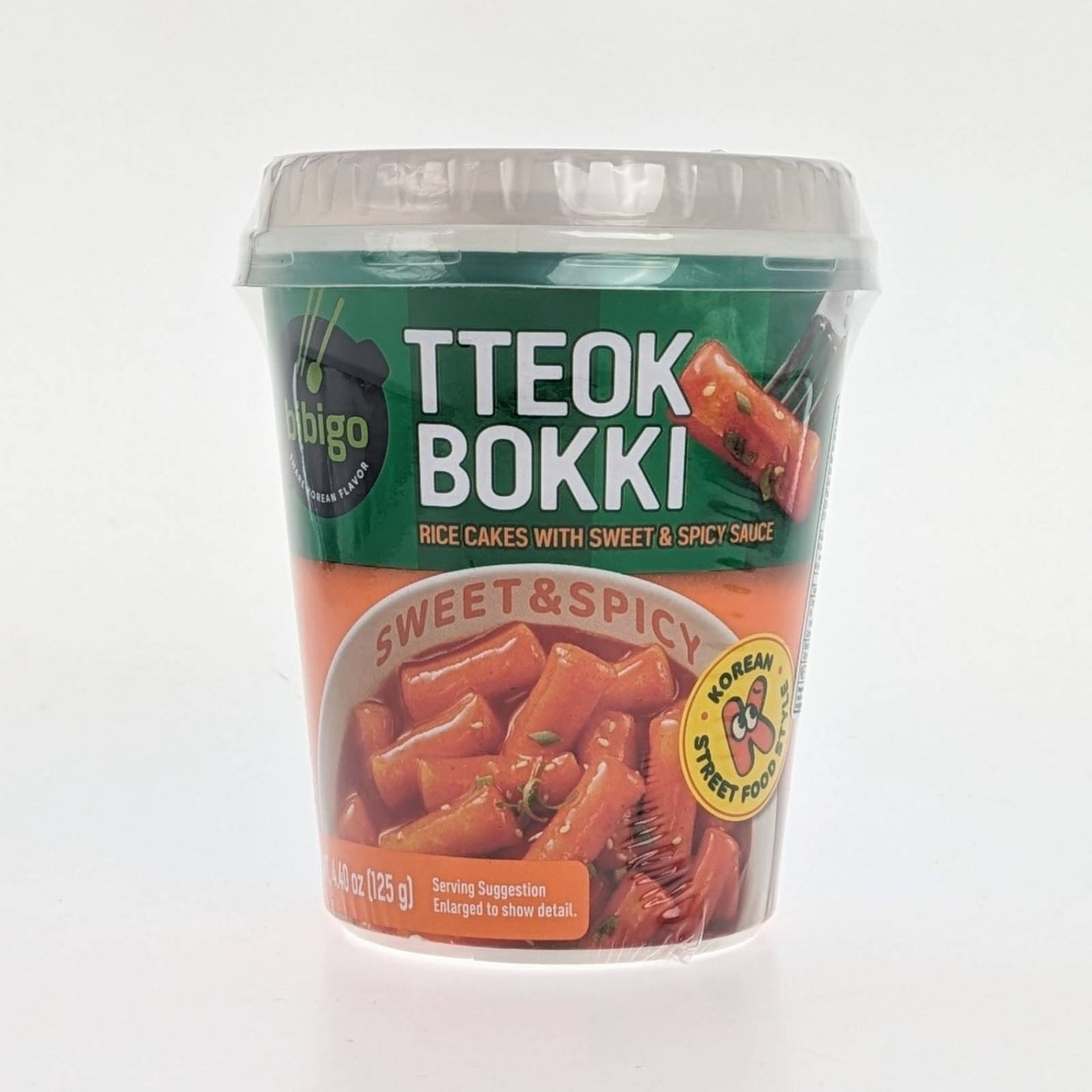 BIBIGO Tteokbokki Sweet & Spicy Cup甜辣年糕杯