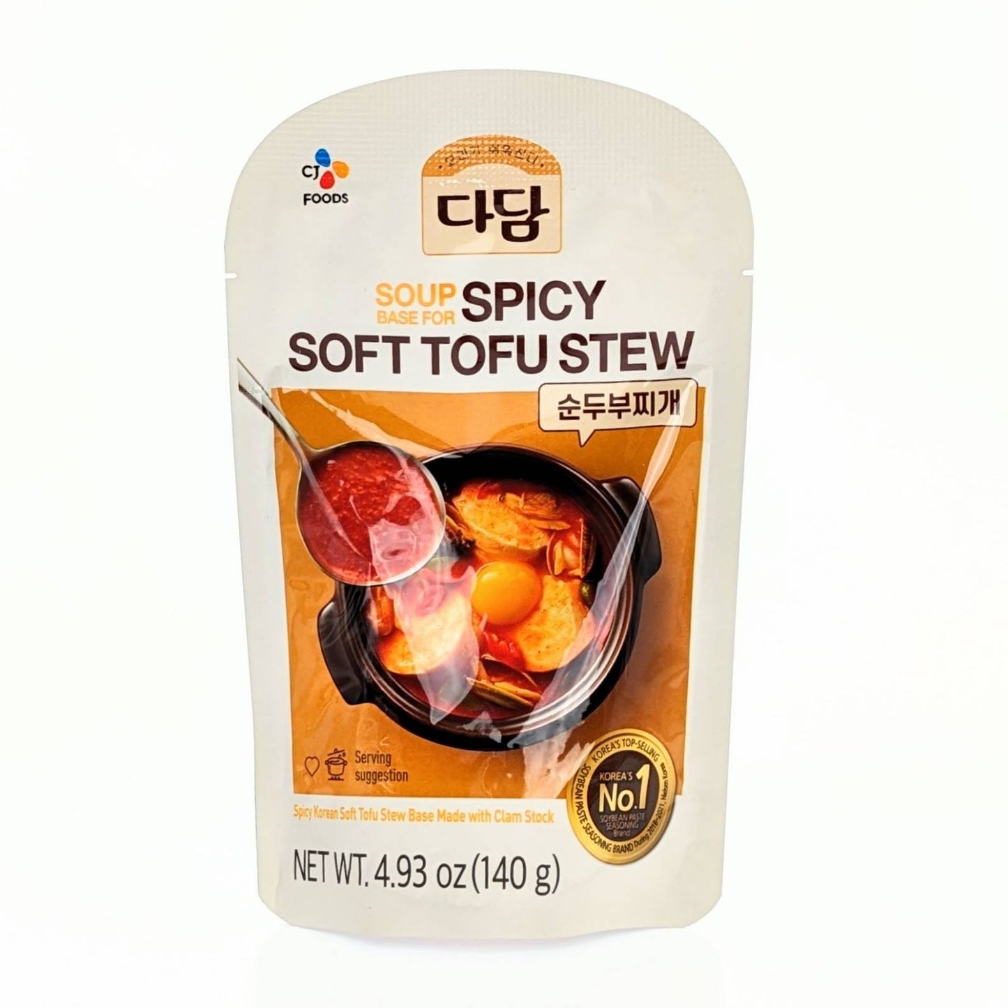 CJ DADAM Soft Tofu Stew Stock 140g 韓式豆腐湯底140g