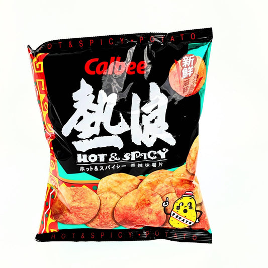 FS Calbee P/Chips Hot&Spicy 卡樂B熱浪薯片 55g