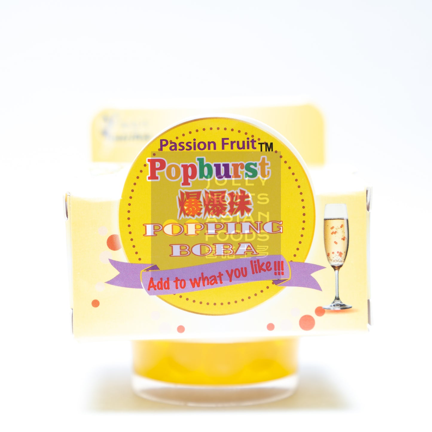 Popping Boba Passion Fruit 爆爆珠百香果味 130g