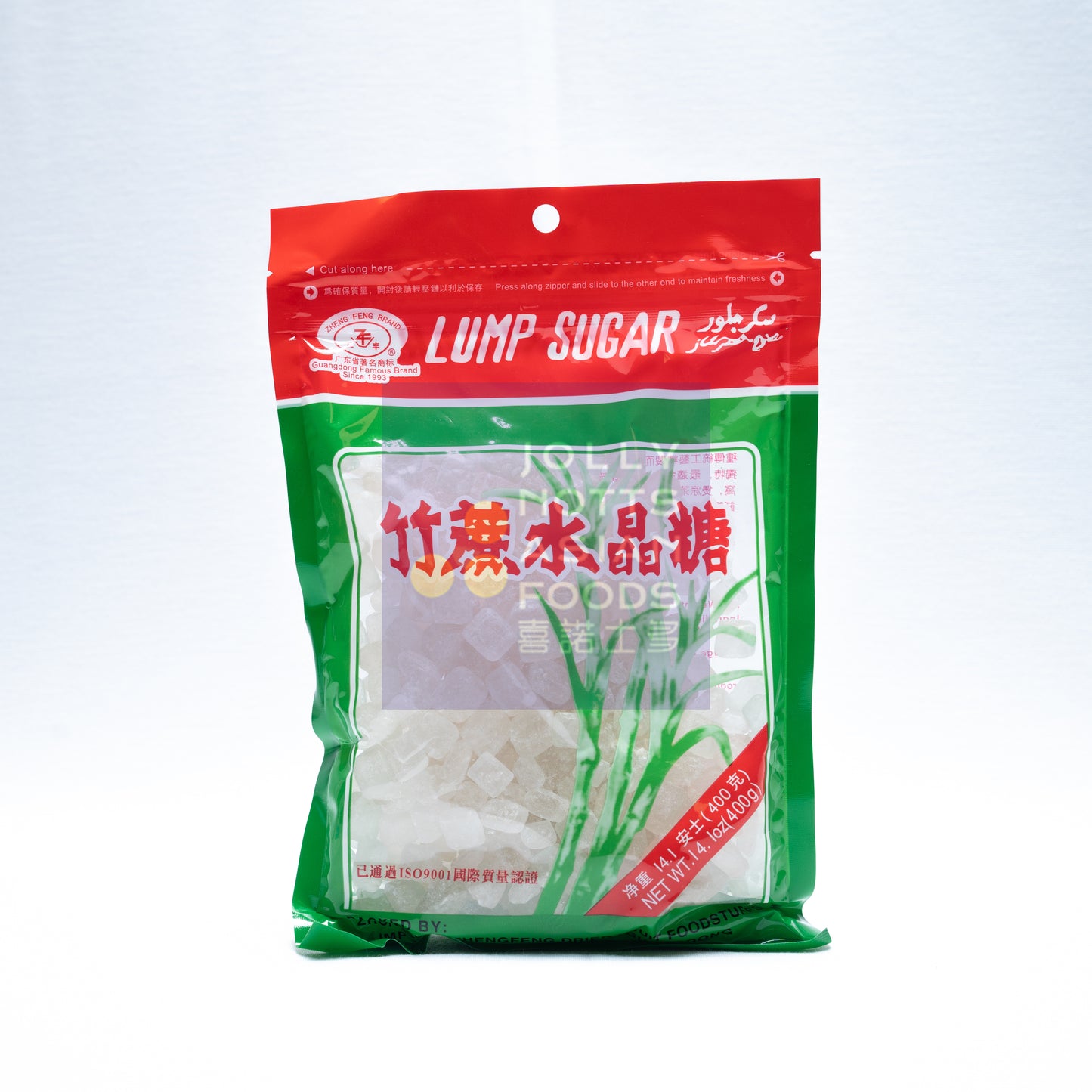 ZF Lump Sugar White 正豐水晶白冰糖粒 400g