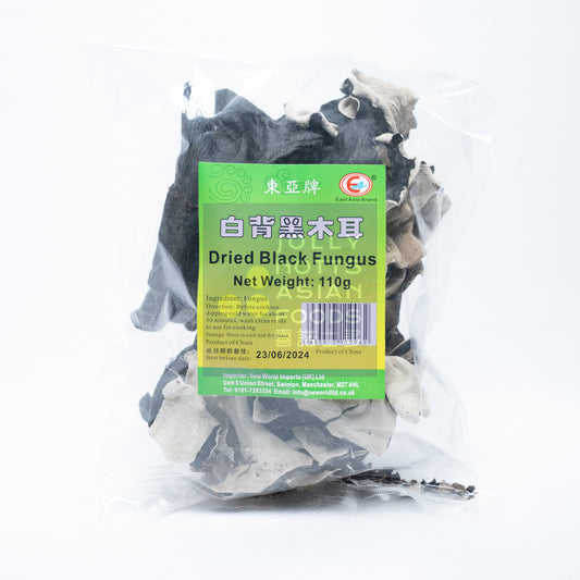 EAST ASIA Dried Fungus 110g 東亞牌白背黑木耳 110g