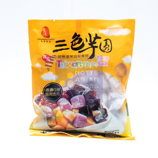FRESHASIA Taiwan Style Taro Ball 200g 台灣風味三色芋圓 200g