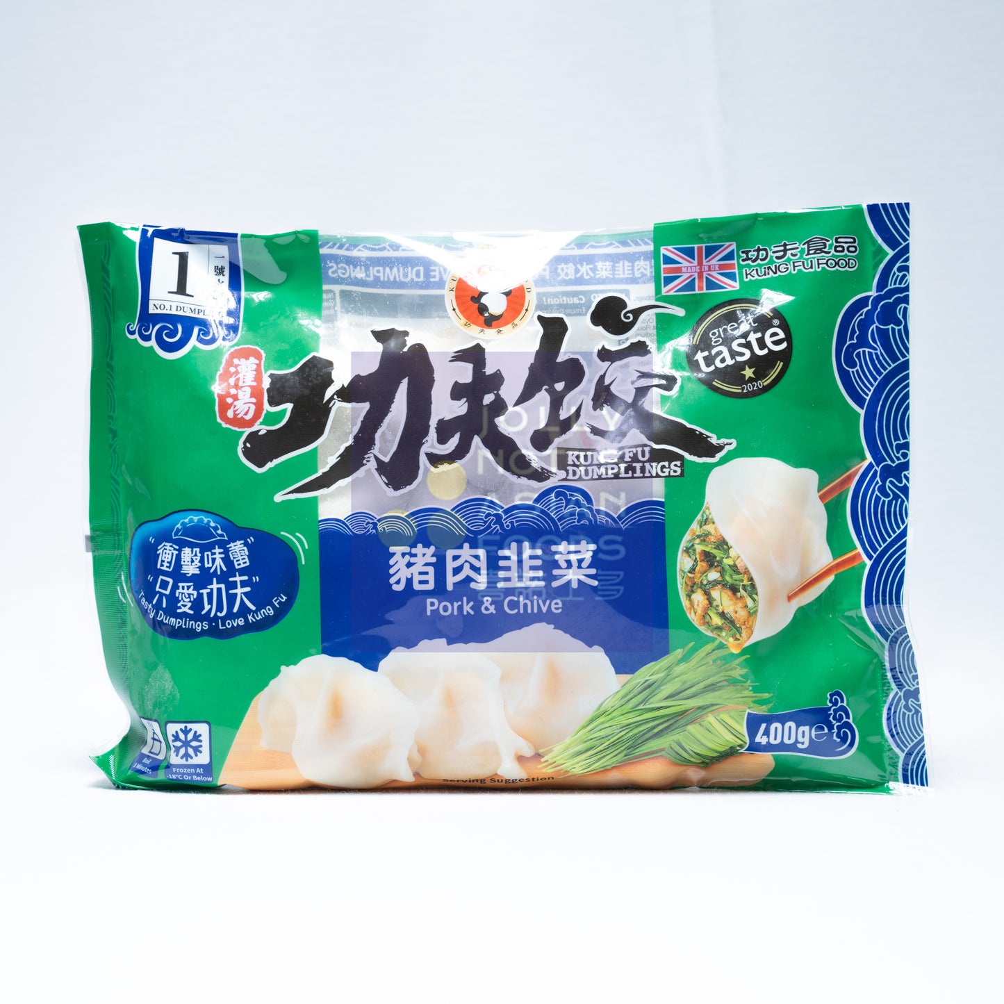 KF Pork & Chive Dumpling 功夫豬肉韭菜餃