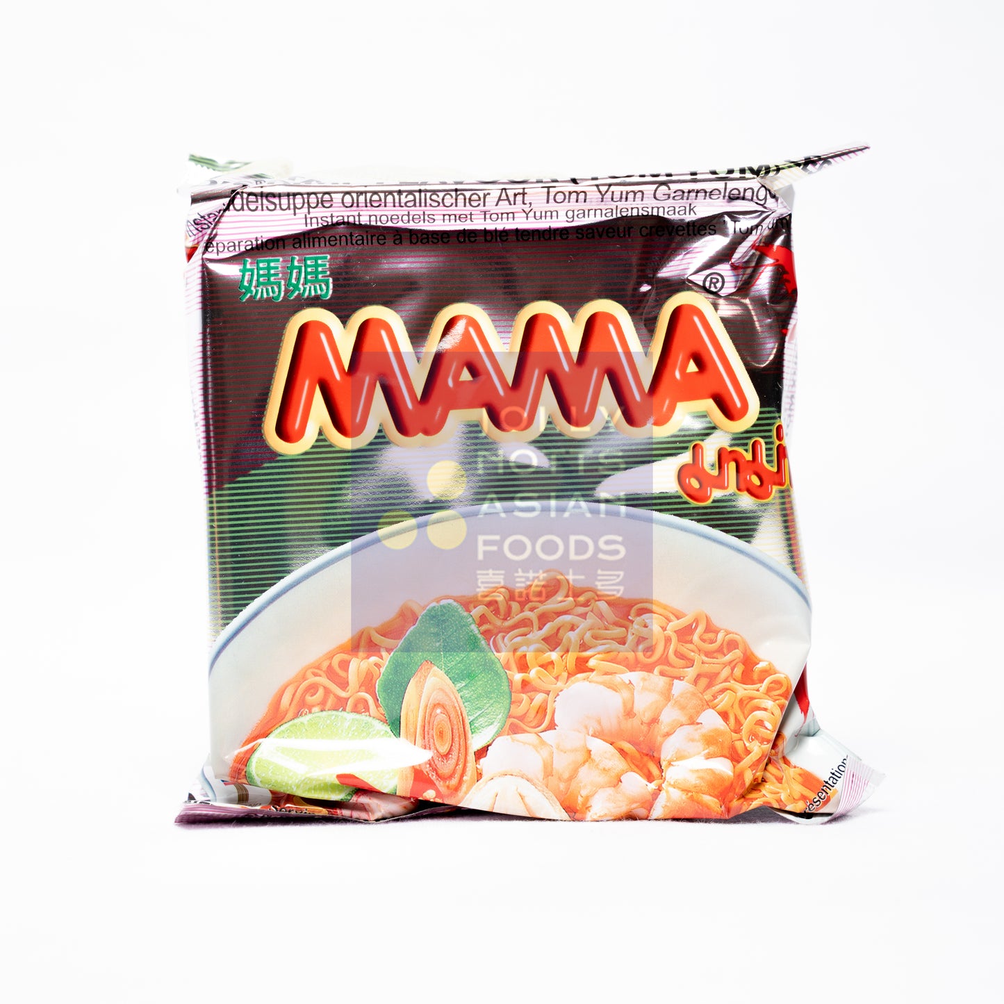 MAMA Shrimp Tom Yum Noodle 媽媽冬蔭蝦麵 60g